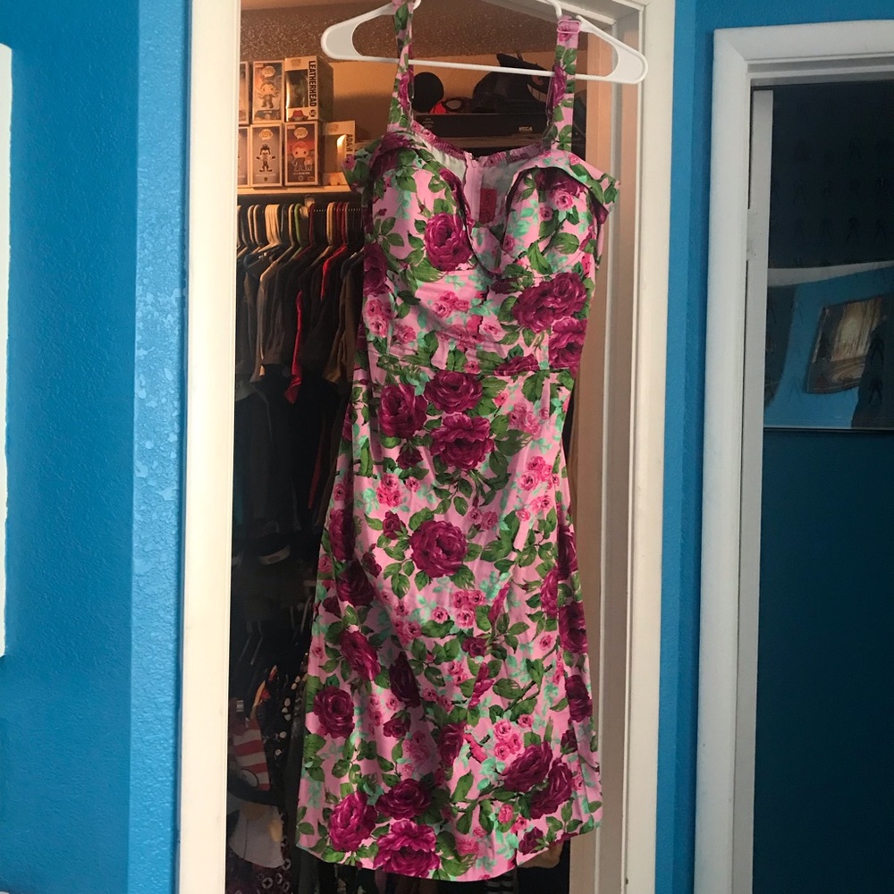 Deadly Dames - Pin Up Girl Vamp Dress XL